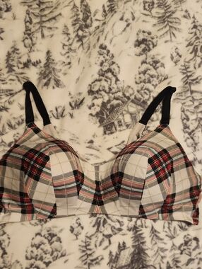 Torrid Curve Plaid Wireless Bra
